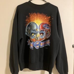 True Vintage NFL Football Crewneck Sweatshirt